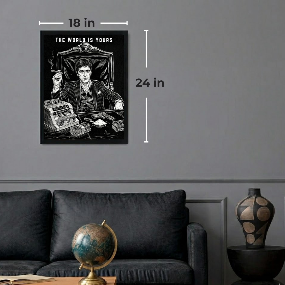 Tony Montana "Scarface" Print