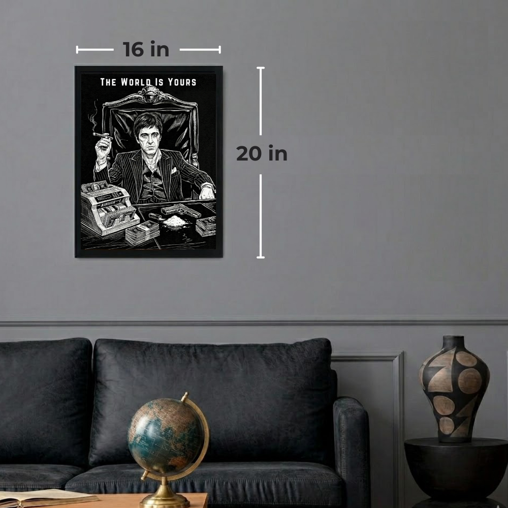 Tony Montana "Scarface" Print