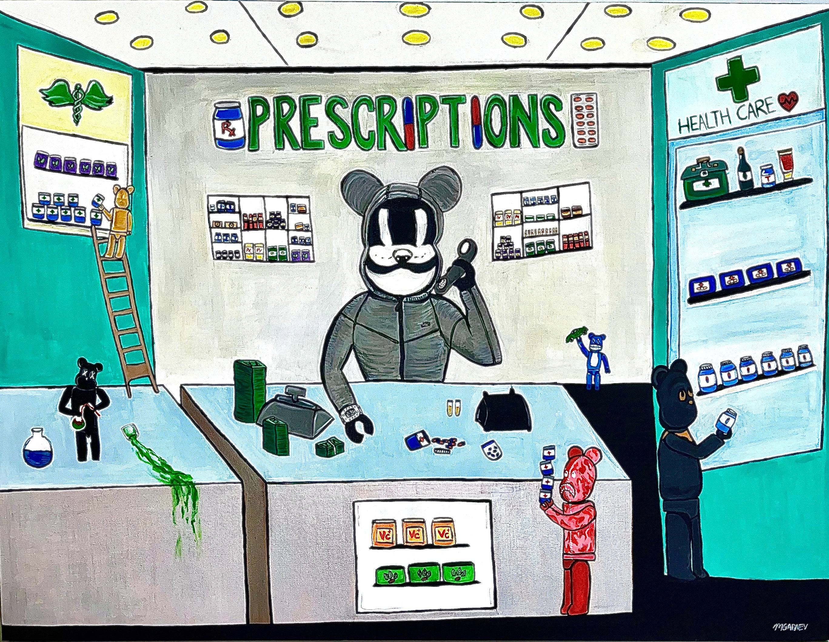 Bear Bricks - Pharmacy Theme
