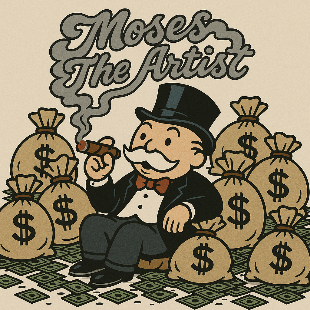 Monopoly Man With Cigar Style Shirt