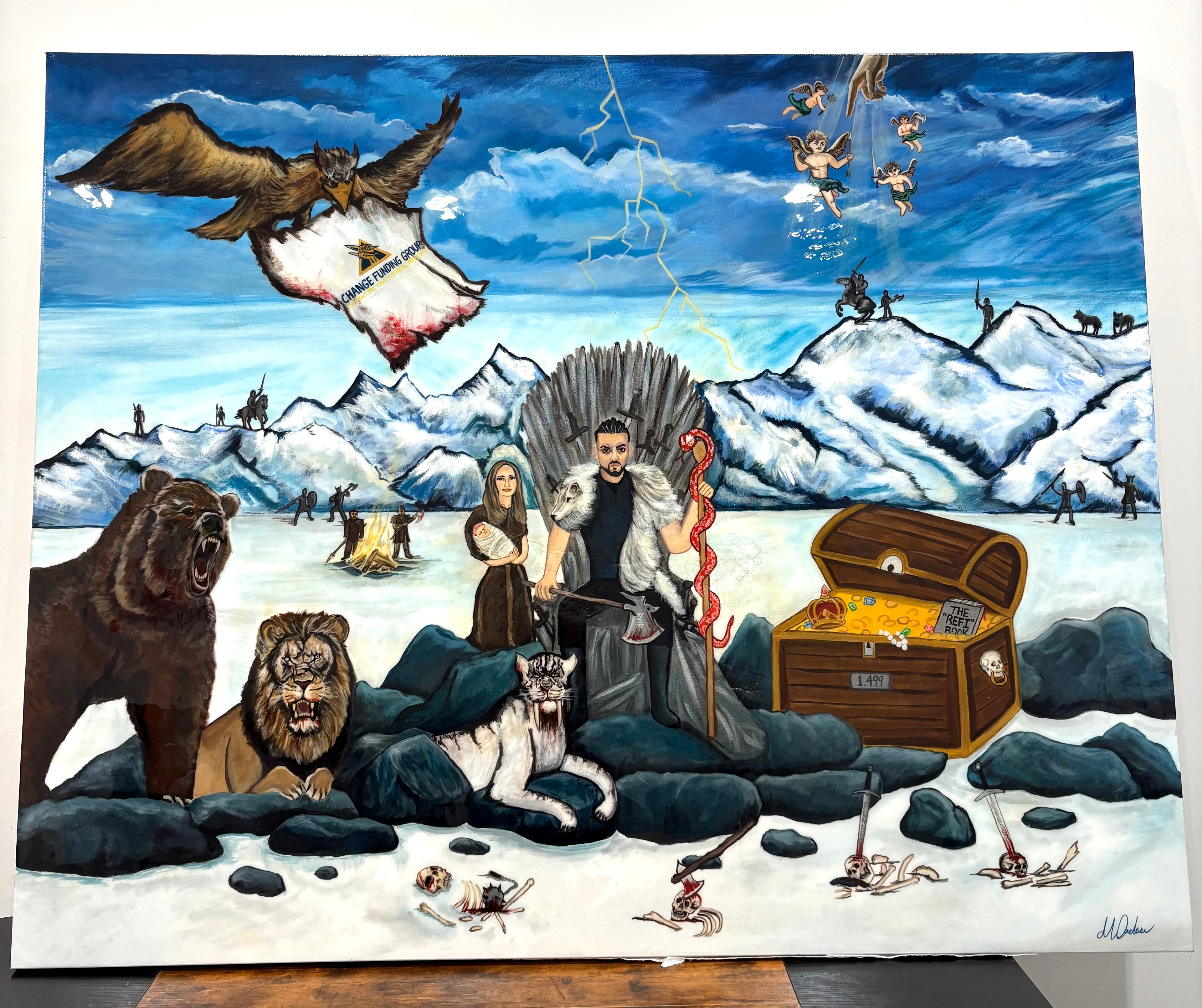 Going to war - Cash Advance Theme