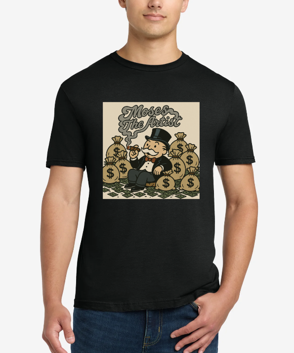 Monopoly Man With Cigar Style Shirt